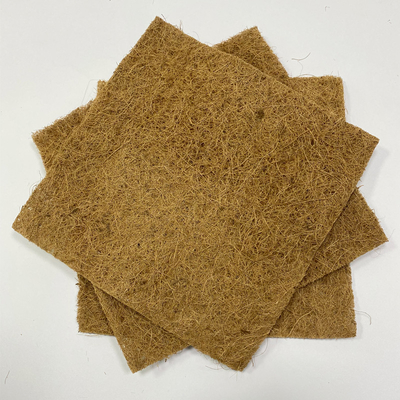 Fiber Coconut Mulch Ring Tree Protector Mat untuk Disc Plant Cover Mat Pengendalian Rumput