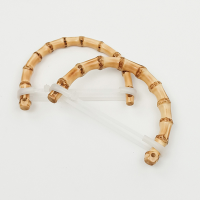 Genggam Kantong Bamboo Genggam Bamboo Alam untuk Tote & Clutch