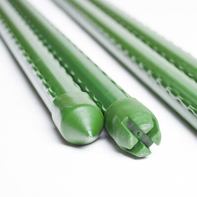 90cm L 8mm Diameter Tanaman Supporter Steel Cane Desain Baru Plastik Lapisan Taman Trellis untuk rumah kaca yang nyaman