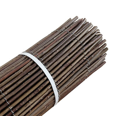 Natural Willow Fencing, Willow Screen Curtain Ramah Lingkungan untuk Taman, Balkon, Luar Ruang, Patio Patio Dekorasi Pagar Rolls-1*3m