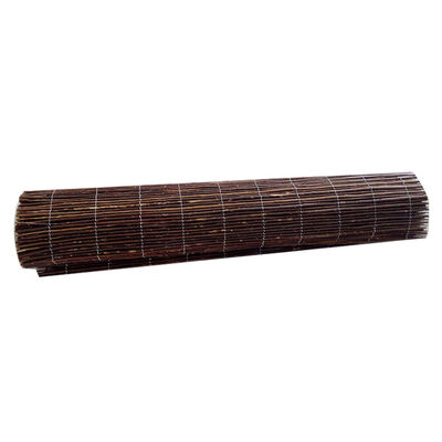Natural Willow Fencing, Willow Screen Curtain Ramah Lingkungan untuk Taman, Balkon, Luar Ruang, Patio Patio Dekorasi Pagar Rolls-1*3m