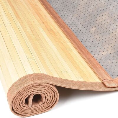 Karpet Lantai Bambu Anti-Slip yang awet: Karpet Area Bambu Ramah Lingkungan untuk Kamar Mandi & Dapur