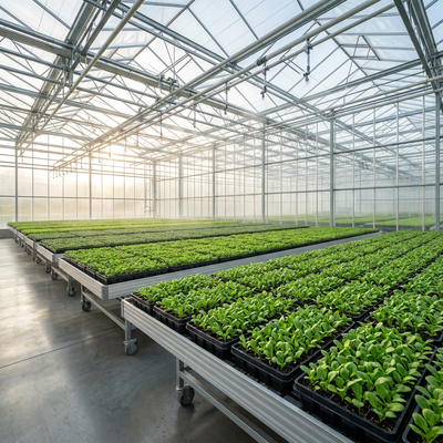Tray Biji Plastik, Tray Germinasi Nursery untuk Tanaman & Mulai Benih