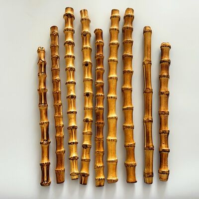 Bahan Mentah Kerajinan Akar Bambu Alami Buatan Tangan untuk Dekorasi Taman DIY dan Dekorasi Rumah