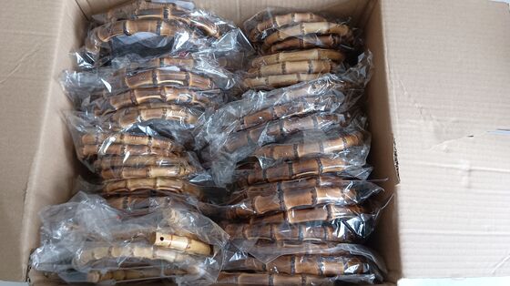Bahan Mentah Kerajinan Akar Bambu Alami Buatan Tangan untuk Dekorasi Taman DIY dan Dekorasi Rumah